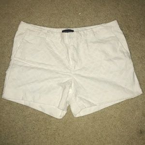 White Banana Republic shorts